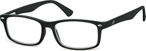 Montana Eyewear Sunoptic MR83 Lesebrille in schwarz - Stärke +1.50 inklusive Soft Etu