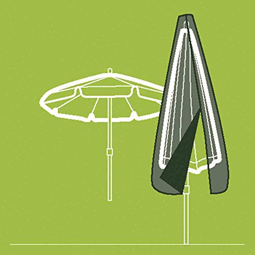 Siena Garden 405483 Schutzhülle Oxford, Ø bis 350, B 50/30 x H 190cm, Material: Polyester in anthrazit