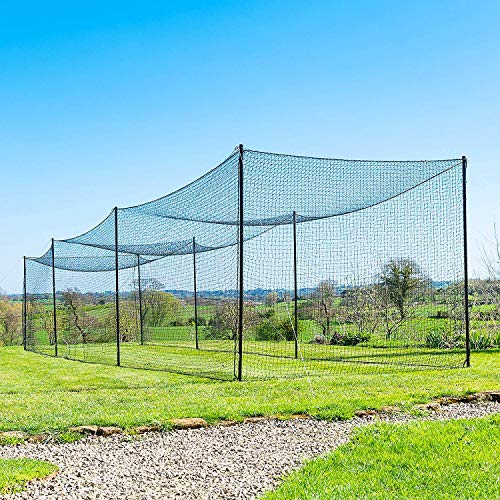 Fortress ultimative Baseball Schlagkäfig – Netz und Stangen Packet – in die folgenden Größen erhältlich, 6m, 10,7m, 16,8m und 21m (6m)