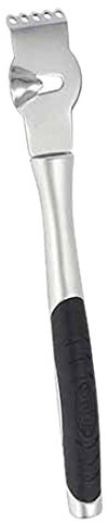 Stellar Contour Gadgets Citrus Zester, Cushioned Grip, Dishwasher Safe, Chrome plated Zinc Alloy