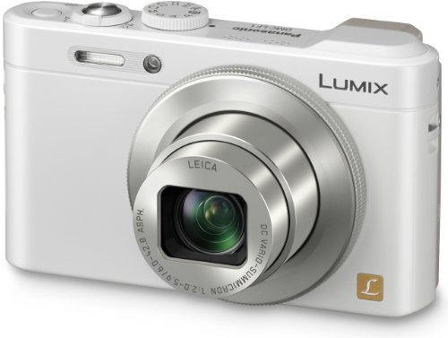 Panasonic LUMIX DMC-LF1 Digitalkamera (12,8 Megapixel, LEICA DC VARIO-SUMMICRON Objektiv mit 7x opt. Zoom, Full HD, bildstabilisiert) weiß