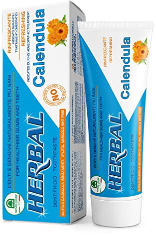 Herbal Igine Orale - Dentifricio Calendula Senza Menta, 100 ml
