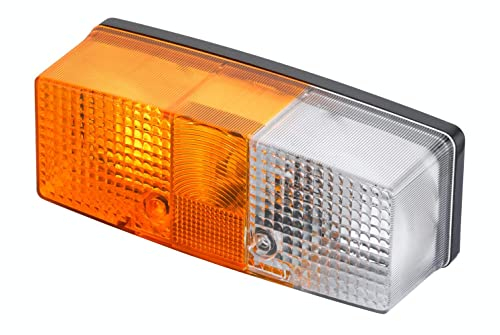 HELLA 2BE 003 184-061 Blinkleuchte - Halogen - 12/24V - Anbau/Schraubanschluss - Stecker: Flachstecker - rechts - Menge: 1