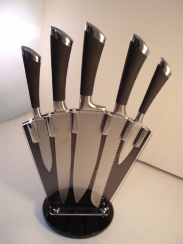 Pradel Excellence I7407 Bloc de 5 Couteaux de Cuisine Lame en Acier Inoxydable