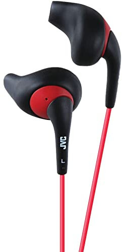 JVC HAEN10B Gumy sport auricolari, nero