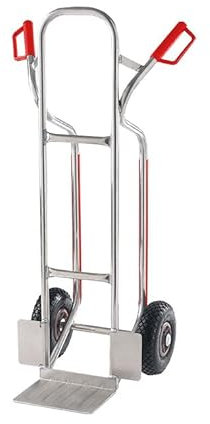 Svelt Carrello Professionale Portapacchi in Alluminio con Ruote Antiforatura, Manopole di Sicurezza, Ultraleggero e Robusto, Portata 150 kg