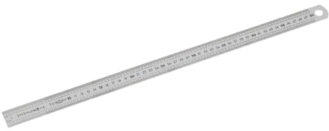 FACOM Dela.1056.300 Series Dela.1056 Stainless Steel Semi-Rigid Short Ruler, 2 Sides, 300 mm Length