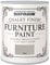 Rustoleum ROLCFPFL125 Chalky Furniture Paint, Flint, 125 ml