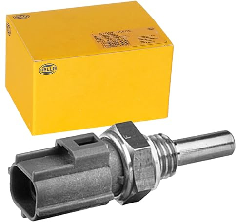 HELLA 6PT 009 107-481 Sensor, Kühlmitteltemperatur - 12V - 2-polig | Kompatibel mit: JAGUAR S-TYPE II, XJ, XJ, XJ, XK 8 Convertible, XK 8 Coupe, X-TYPE I, X-TYPE I Kombi, LEXUS ES, GS, IS I