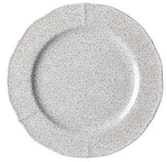 Rose e Tulipani R154400003 Mayflower Sand Piatto Frutta, cm 21, Confezione da 6 Pezzi