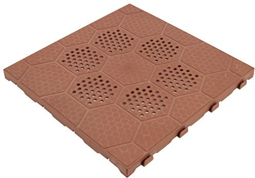 Art Plast pavimento Terracota Easy, 40x40x2,5 cm (39x39 Neto) 1m²: 6,6 láminas