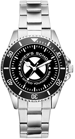 KIESENBERG Geschenk für Xavier´s School Wolverine Comic Deadpool Fans Uhr 1244