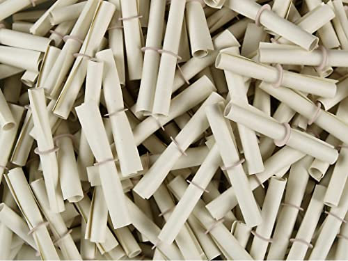 Röllchenlose weiss, Set 1-100