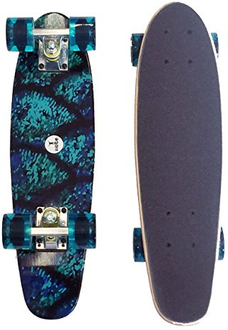 Ridge Skateboards Motiv gedruckt 55,9 cm Mini Ahorn Cruiser komplett