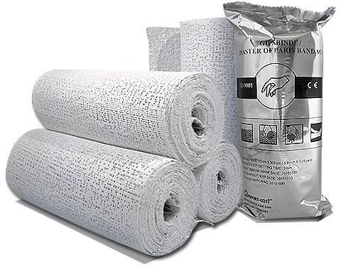 10 x Premium Gipsbinden 10 cm x 300 cm von Comfort-Cast Gipsbinde 10 Stück 10cm x 3m 10 Rollen = 30 Meter