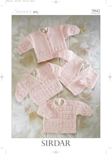 Sirdar Snuggly 4 ply Pattern 3941
