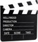 Boland 44208 - Filmklappe, ca. 18 x 20 cm, Regisseur, Kino, Kamera ab und Action, Accessoire für Karneval und Mottopartys, Kostüm-Zubehör