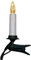 Best Season LED-Kerzenkette indoor, 25-teilig, warmweiß Universal-LED-Birnen E10, Double Wire, Vierfarb-Karton 404-95