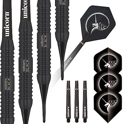 Unicorn Core Plus Soft Dart, Brass, schwarz, 17g