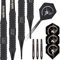 Unicorn Core Plus Soft Dart, Brass, schwarz, 17g