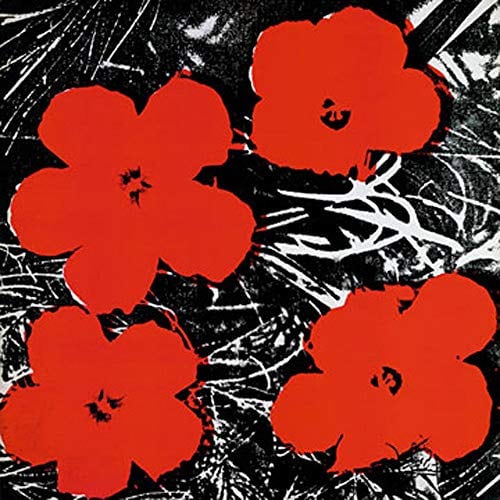 Warhol, Andy - Flowers (Red), 1964 - Kunstdruck Artprint - Grösse 91x91 cm