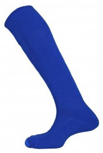 Mitre Mercury Fußballsocken für Erwachsene, einfarbig | Fußballmannschaft-Set | leichte, lange Sportsocken | atmungsaktiv, Königsblau, Senior (41 – 47)