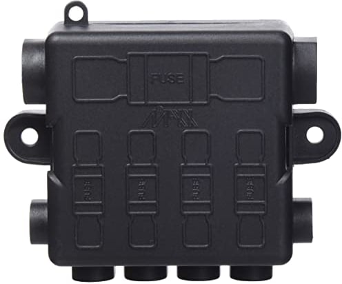 Sicherungshalter für 4 x Midi Sicherung + 1 x Mega Sicherung 116 x 87 mm