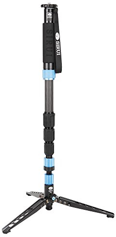 Sirui P-424S multifunction carbon fibre monopod with stand spider