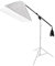 79-140CM Photo Studio Telescopic Boom Arm with single clamp Sandbag Lighting Holding Boom Arm for Strobe Light Stand Video Photography