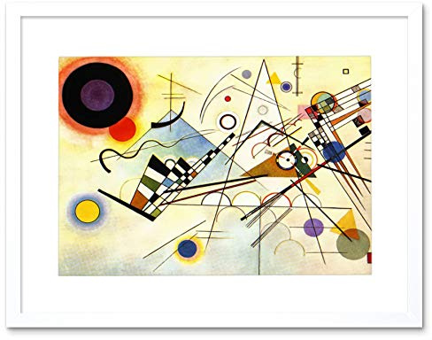 Wee Blue Coo Kandinsky Composition VIII Framed Wall Art Print