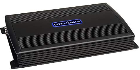 Powerbass Asa3-1000.1D 2000 Watts 1-Channel Class D Power Amplifier (ASA31000.1D)