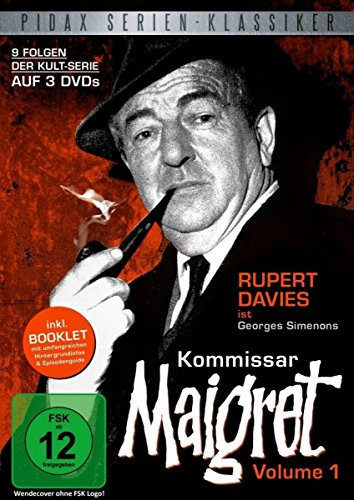Pidax Serien-Klassiker: Kommissar Maigret, Vol. 1 - 9 Folgen [3 DVDs]