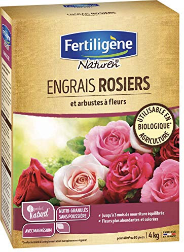 Engrais Mini-Granulés Rosiers et Arbustes à Fleurs UAB 4 kg