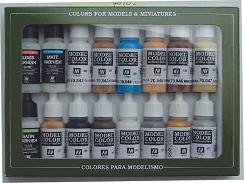 Vallejo 70102 Folkstone Special Acryl Box Set - (16 x 17 ml)