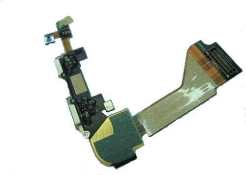 Sintech Docking Anschluß mit Kabel kompatibel mit iPhone 4, schwarz