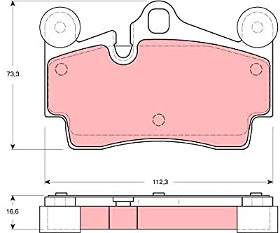 TRW GDB1549 Brake Pads