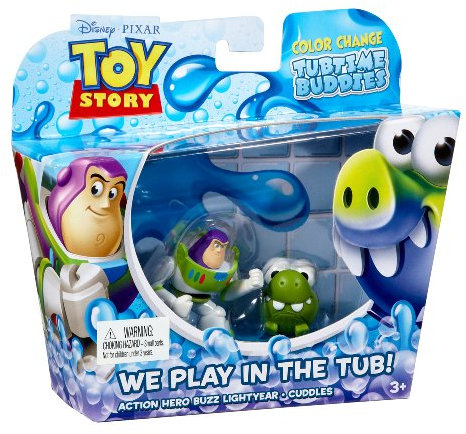 Mattel Toy Story Colored compañeros de Remo 2 Pack - Año Ligero del zumbido y Cuddles [VHS]