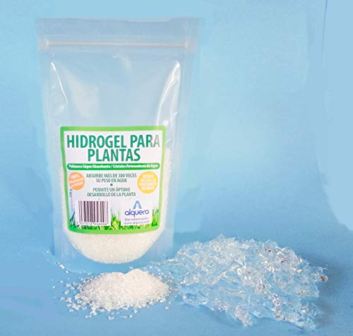 Alquera Hidrogel para Plantas - Retenedor de Agua (200g)