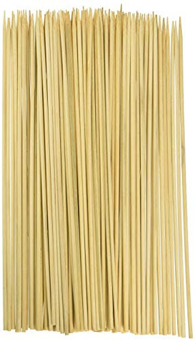 Winco WSK-10 Wooden Bamboo Skewers, 10-Inch