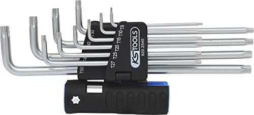 KS Tools 920.2540 3 in 1 TX-Winkelstiftschlüssel-Satz,10-tlg. XL