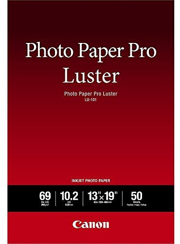 Canon Luster Photo Paper, 13 x 19 (50 Sheets) (LU-101 13X1950) CANON