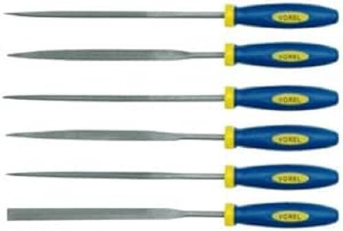 Metall 25351 – Datei der Nadel fester von 140 mm 6pcs