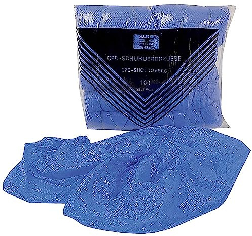 1005083 Einmal Schuhüberzug blau à 100 Stück Blau