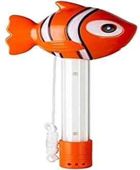 Gre TBF20 - Thermomètre Flottant en Forme de Poisson pour Piscine, Échelle Celsius.