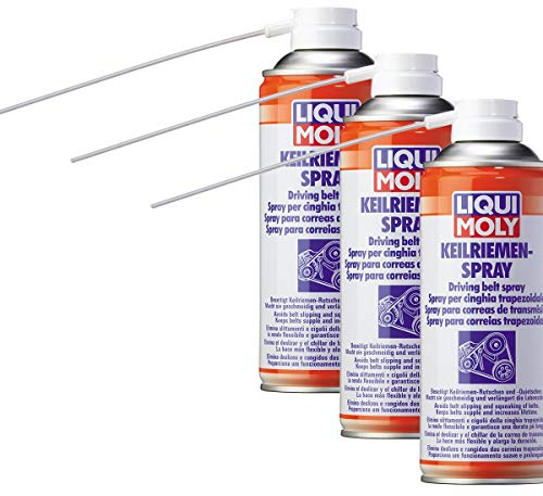 3x LIQUI MOLY 4085 Keilriemen-Spray Motorpflege 400ml
