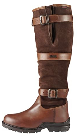 Horka - Stivale highlander impermeabile e foderato in pile da campagna, tutte le misure., Brown