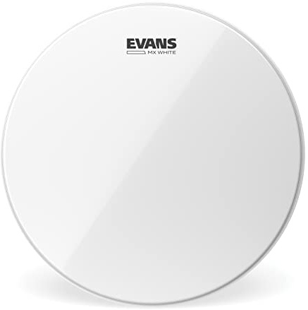 Evans MX White Marching Tenor Drum Head, 8 Inch