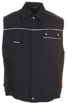 Größe XL Herren Planam Canvas 320 Weste schwarz Modell 2164