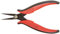 Hakko CHP PN-2008 Long-Nose Pliers, Flat Nose, Flat Outside Edge, Smooth Jaws, 32mm Jaw Length, 3mm Nose Width, 3mm Thick Steel by Hakko