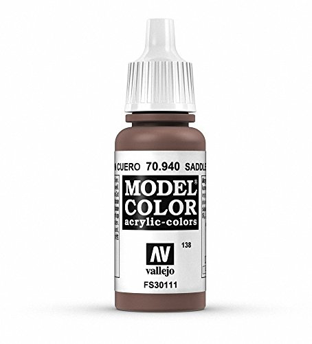 Vallejo Model Color 17 ml Acrylic Paint - Saddle Brown